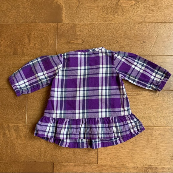 3/$10 CARTERS Baby girl top 3m - Picture 3 of 3